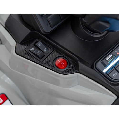 Quad na akumulator dla dzieci Can Am Outlander ATV z pilotem Szary DK-CA005.2.4GHZ